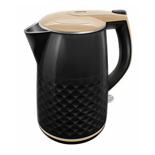 Чайник Centek CT-0025 Black металл 18л 2000W двойные стенки кнопка вкл на ручке 255000₽