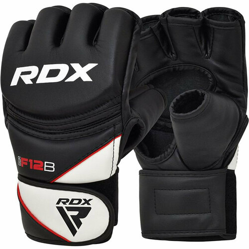 Перчатки тренировочные RDX Grappling F12 XL, черный перчатки тренировочные rdx grappling f6 xl черный белый матовый