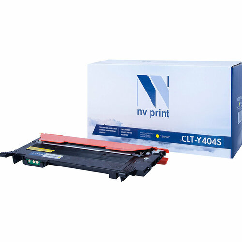 Картридж NV Print CLT-Y404SY для Samsung Xpress SL-C480 / SL-C480FW / SL-C480W / SL-C430 / SL-C430W, совместимый картридж для samsung xpress sl c430 sl c430w sl c480 sl c480w sl c480fn sl c480fw clt y404s yellow желтый 1000 страниц hi black