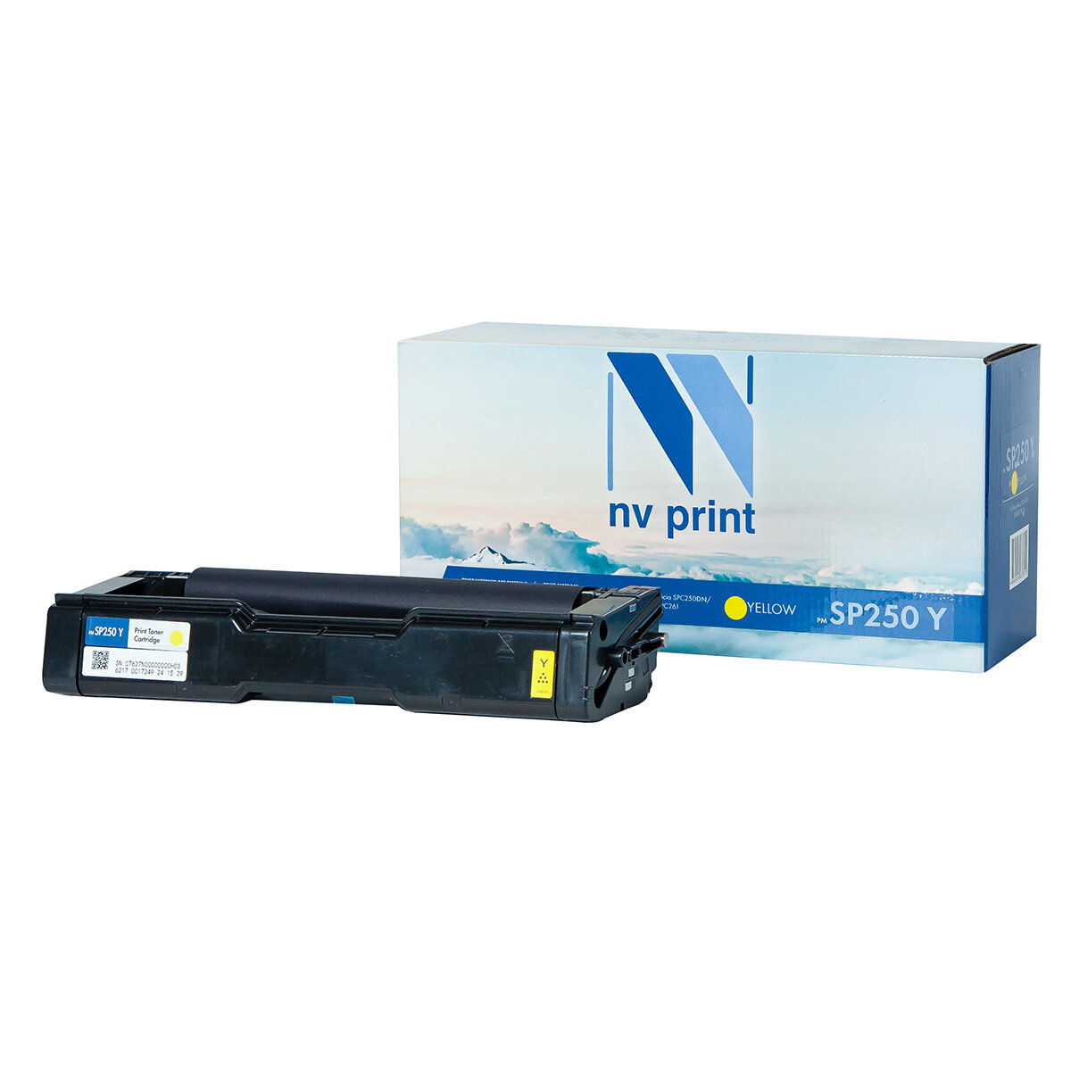 Картридж для принтера NV Print NV-SP250Y, для Ricoh Aficio SPC250DN/SPC260/SPC261, совместимый