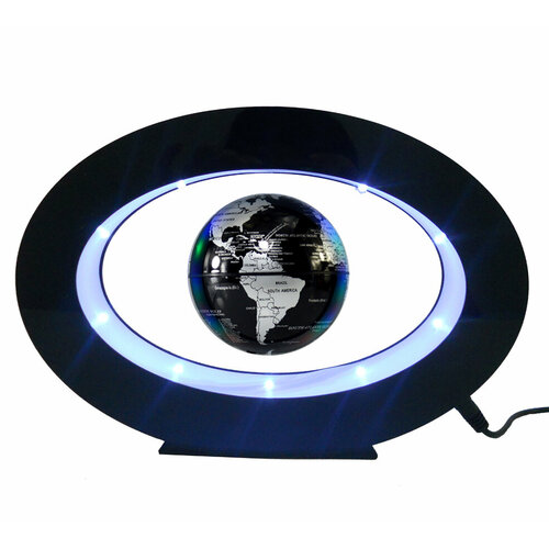 Глобус левитирующий парящий на подставке с подсветкой ночник светильник декоративный 3249₽
