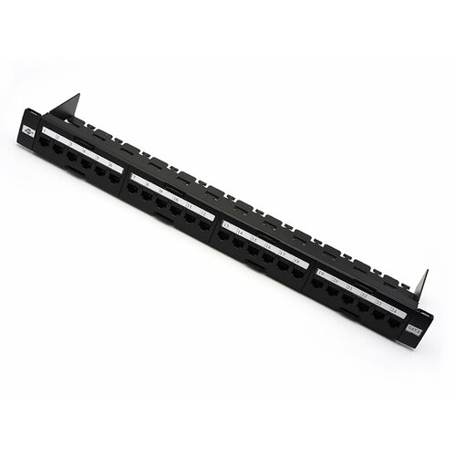 Коммутационная панель ATcom AT2463 UTP / 6CAT / 24P / RJ45 / 1U / 19