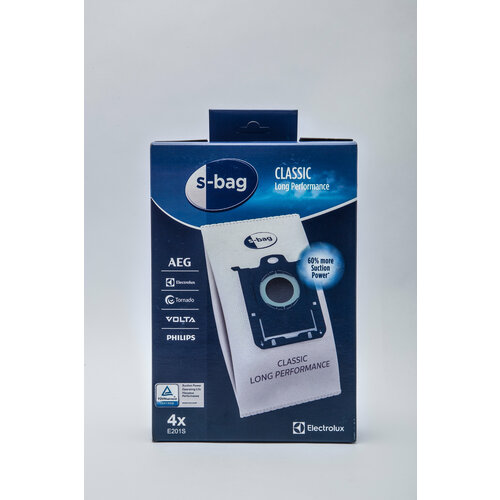 Комплект фильтр-мешков 4шткомплект E201S S-BAG для пылесосов Electrolux 9001684589 650₽