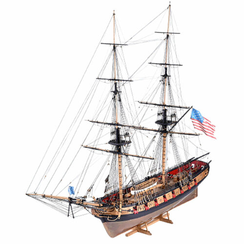 Сборная модель корабля от Model Shipways (США), приватир Virginia Armed Sloop, М.1:48