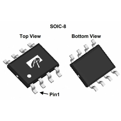 Микросхема AO4932 N-Channel MOSFET 30V 11A 10pcs ipp65r190c6 or ipa65r190c6 or 65c6190 to 220 to 220f 11a 650v n ch power mosfet