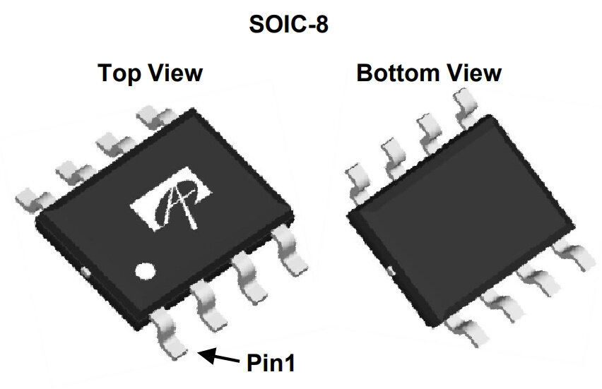 Микросхема AO4932 N-Channel MOSFET 30V 11A