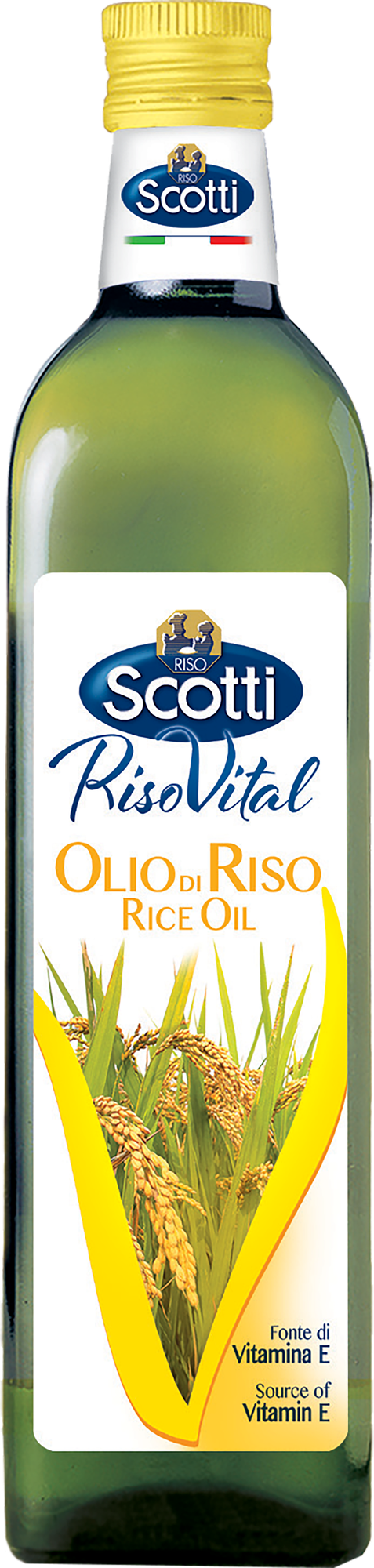 Масло рисовое Riso Scotti Olio di Riso рафинированное, 0,75л