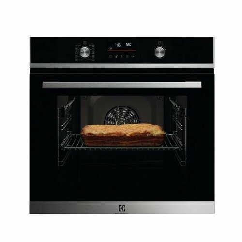Встраиваемая электрическая духовка Electrolux электрический с конвекцией объем 65 л 10 режимов очистка пиролитическая 3 стекла в дверце 6096000₽