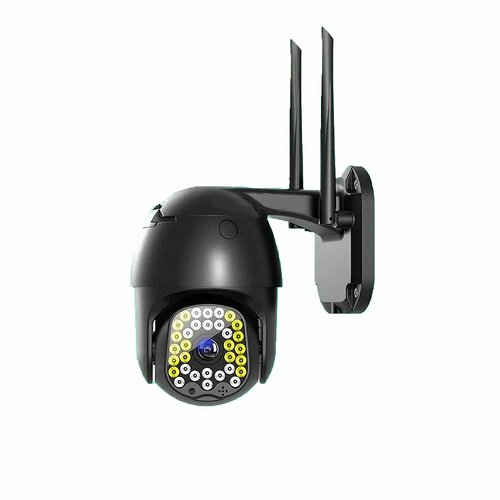 Видеокамера уличная 4G LTE Camera 3MP PTZ с сим картой IP камера поворотная с подсветкой для наружного видеонаблюдения 349900₽
