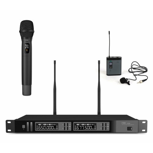 Fbw a2-mix1 радиосистема a120r a100bt a101ht 512-562мгц fm-модуляция 21030мвт 3 уровня squelch индикация батареи 50гц-15кгц 2036100₽