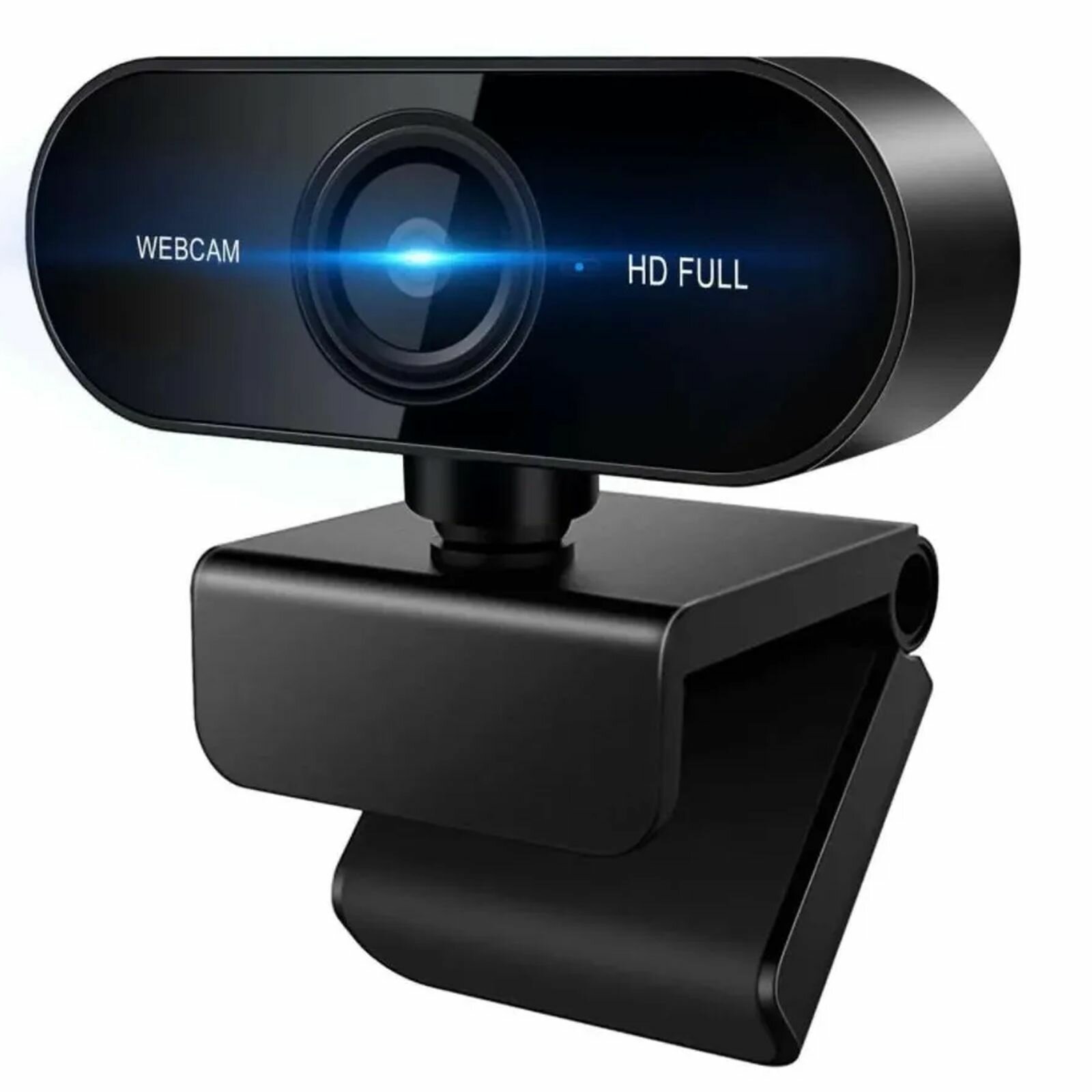 Web-камера с микрофоном для компьютера, черная