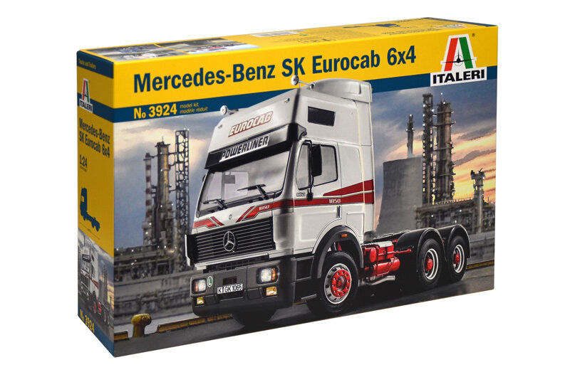 Сборная модель Mercedes-Benz SK Eurocab 6х4 в масштабе1/24(Италери3924)