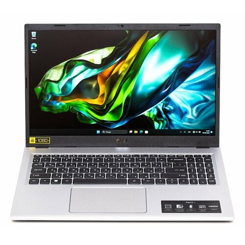 156 Ноутбук Acer Aspire 3 A315-59-57N3 Slim Pure Silver 1920x1080 Intel Core i5-1235U RAM 8ГБ SSD 256ГБ Intel Iris Xe Graphics Eshell 5499000₽
