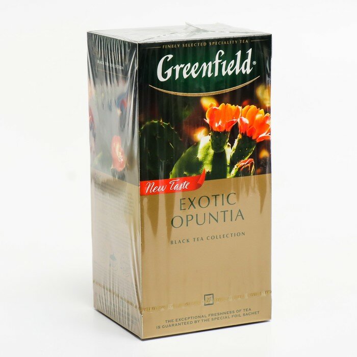 Чай черный Greenfield Exotic Opuntia 25*1.5г - фото №13