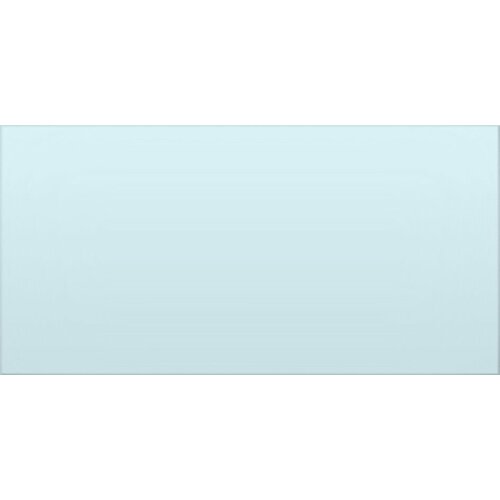 Плитка настенная Aquarelle голубая 20х40 матовая, моноколор