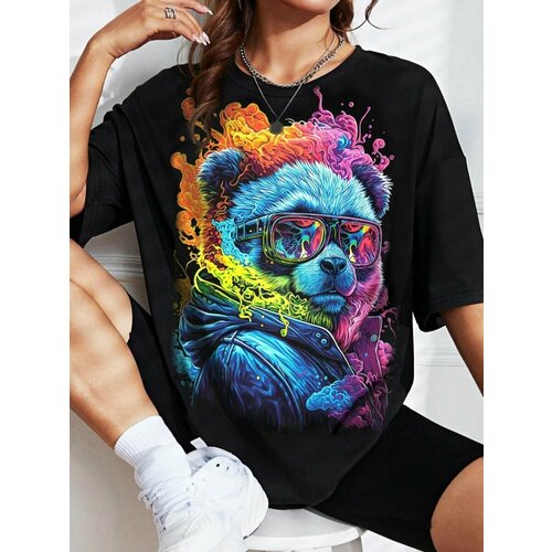 Футболка Romax Tex, размер 48, черный