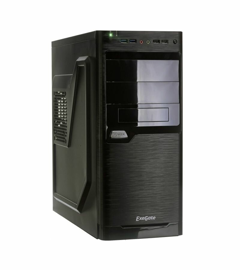 Корпус ExeGate MiditowerXP-330U Black (EX272731RUS)