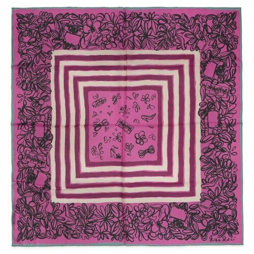 фото Платок nina ricci,90х90 см, розовый