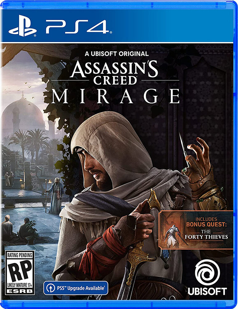 Игра Assassin's Creed Mirage для PS4 (диск русские субтитры)