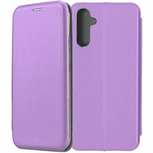 Чехол-книжка Fashion Case для Samsung Galaxy A14 A145 фиолетовый