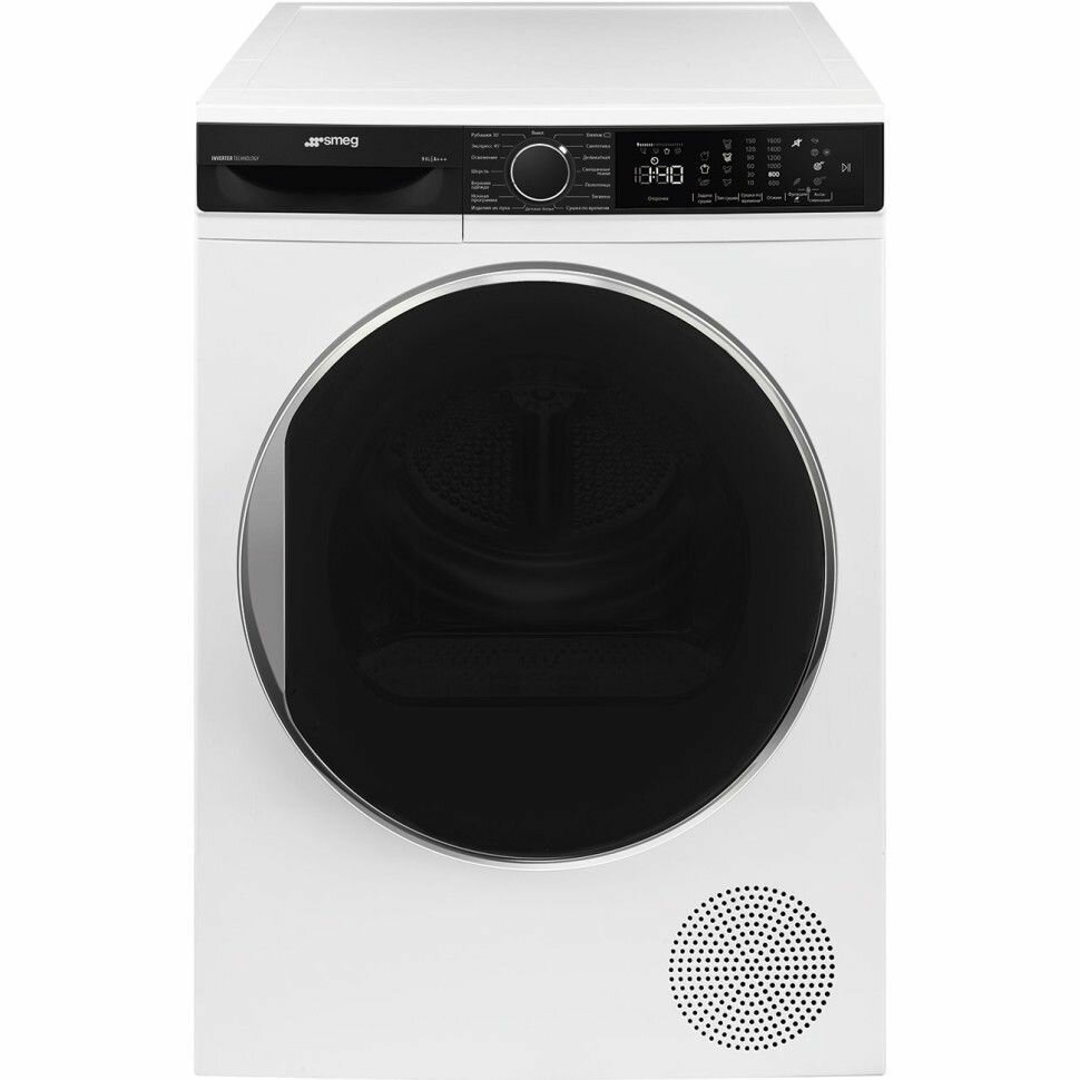 Отдельностоящая сушильная машина, Белый Smeg DT393RU