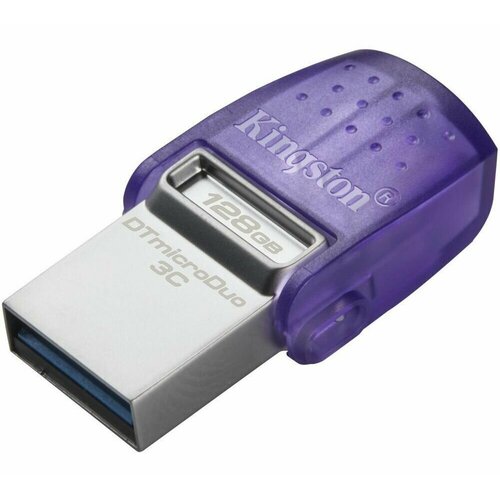 USB флешка Kingston 128Gb DTDUO3CG3/128GB USB Type-C 3.2 Gen 1/USB 3.2 Gen 1