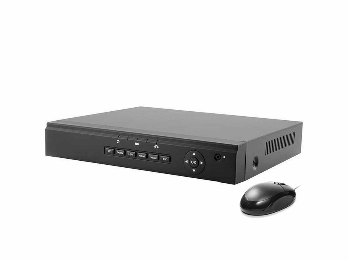 4 канальный POE регистратор SKY N-5004(POE) (E91483SE) - видеорегистраторы 4 к купить, ip видеорегистратор на 4 камеры