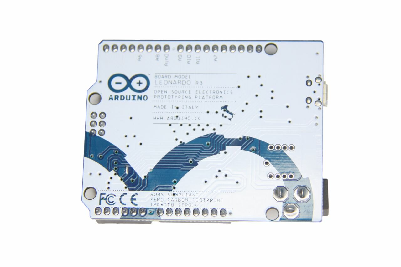 Плата (контроллер) Arduino Leonardo R3 ATMEGA32U4 (Arduino-совместимая) + кабель — фото 1