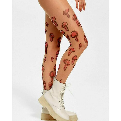 фото Колготки, 40 den, размер 1-4, разноцветный stop tattoo