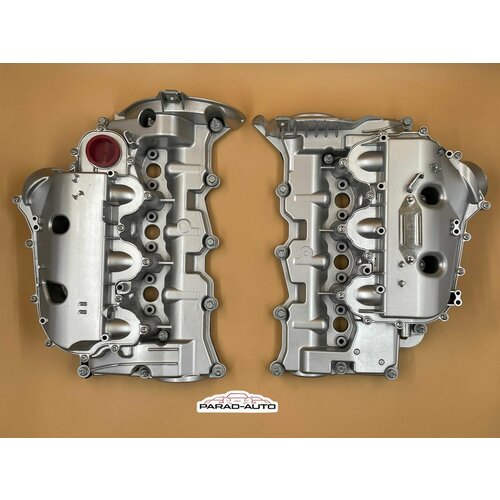 Комплект Алюминиевых клапанных крышек с коллектором 2 шт. LH+RH Land Range Rover Арт: LR029146/LR019611/LR057380/LR116732/LR073585/LR166213/LR029145/LR105956