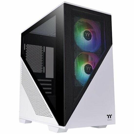 Divider 170 TG ARGB Snow/White CA-1S4-00S6WN-00 /Win/SPCC/Tempered Glass*1/120mm ARGB PWM Fan*2 Thermaltake - фото №6