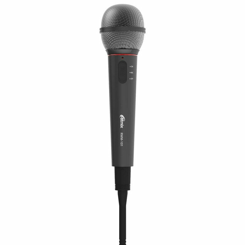 Микрофон Ritmix RWM-101 black, 1105221