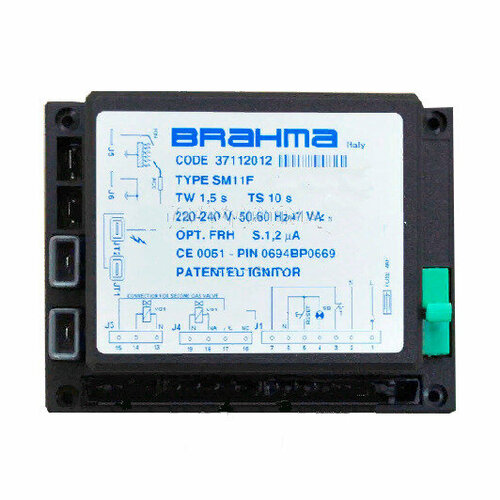 Блок управления горением BRAHMA SM11F 37112012 блок управления горением sm11f 37112211