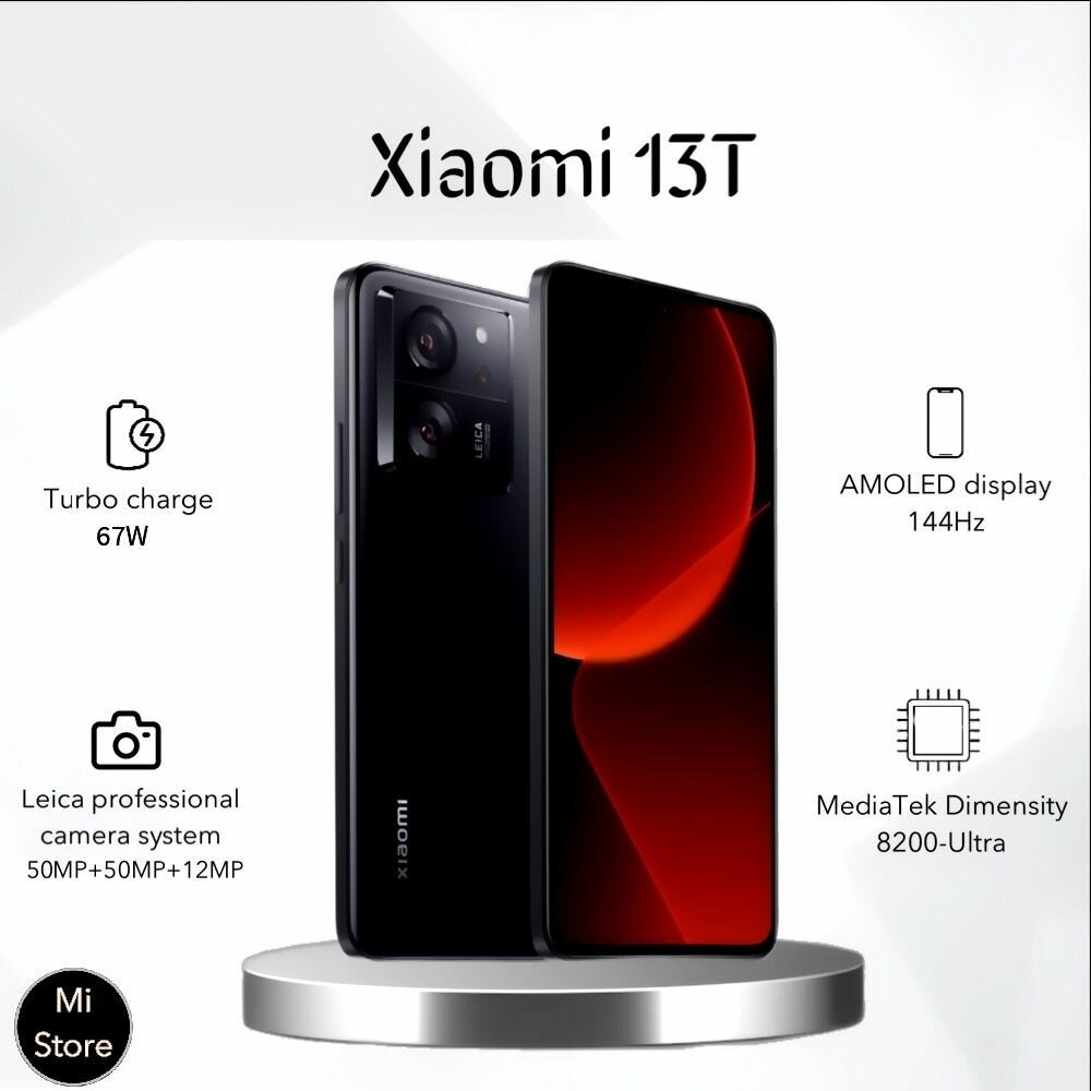 Смартфон Xiaomi 13T 12/256Gb Alpine Blue - фото №13