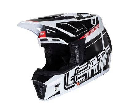 Шлем кроссовый Leatt 7.5 V24 Blk-Wht L 59-60cm