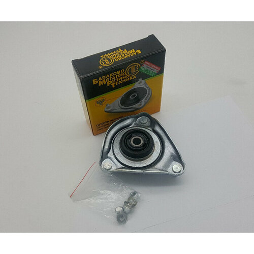 Опора передней стойки (люстра) ВАЗ 2190 без ЭУР с подшипником Ломов