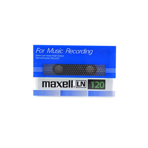 Аудиокассета Maxell LN90 For Music Recording аудиокассета maxell с красными бобинками