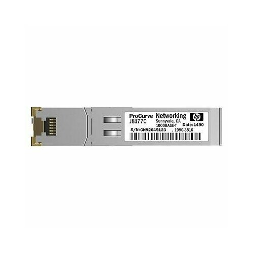 sfp модуль hpe jd092b Трансивер HPE Procurve HP X121 J8177C