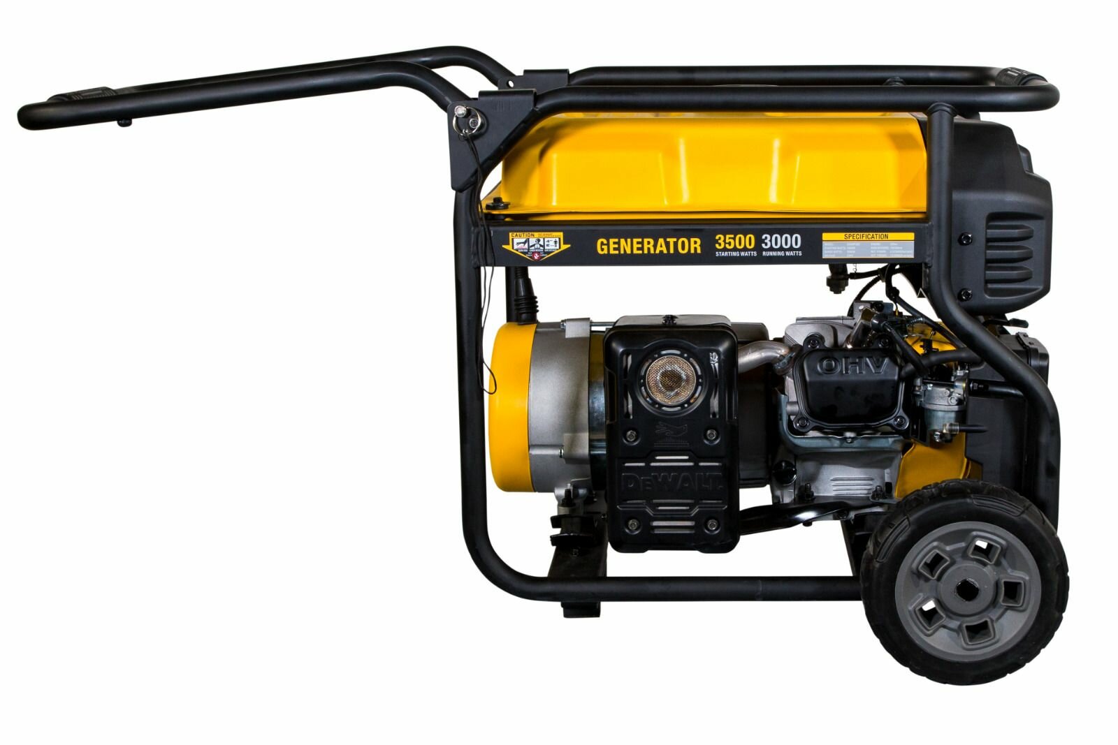 Бензиновый генератор DEWALT, 3500 Вт, 230 В, 223 см , DXGNP35E - фотография № 8