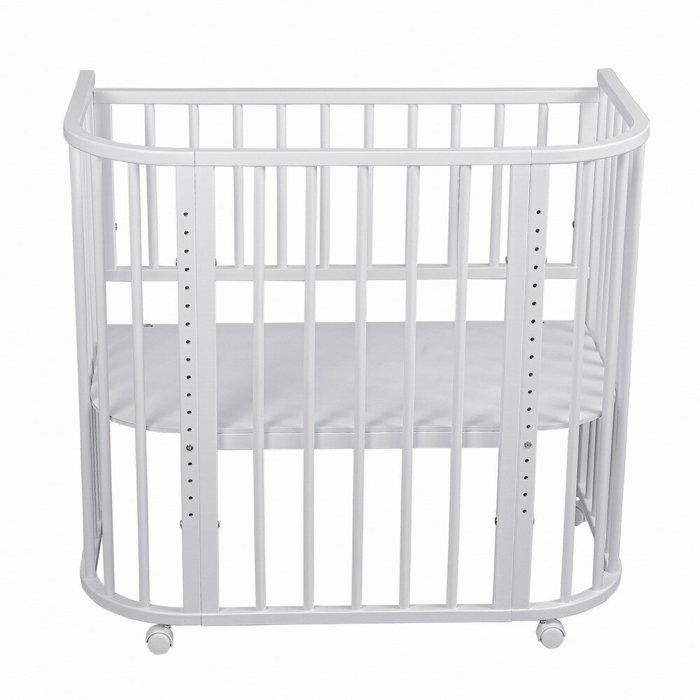 Приставная кроватка Pituso Baby J-507 White/Белый ПА