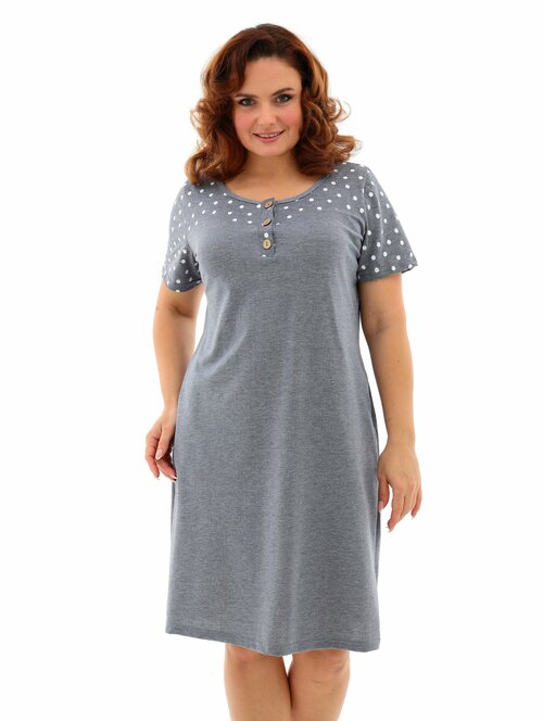 Платье mylovestyle, размер 54, серый