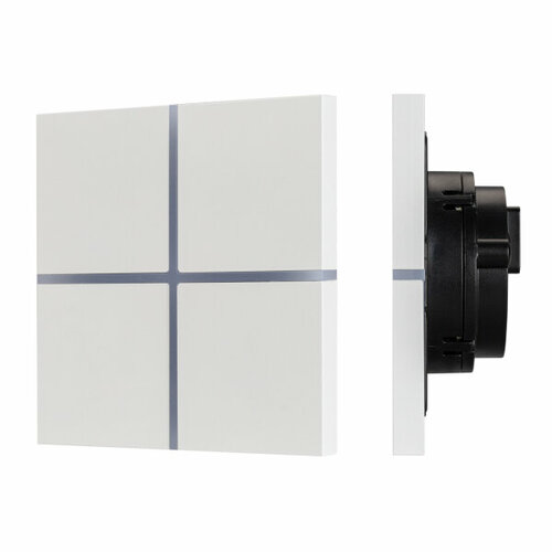 INTELLIGENT ARLIGHT Сенсорная панель KNX-304-13-IN White панель универсальная сенсорная встраиваемая arlight sunlite stick de3 white