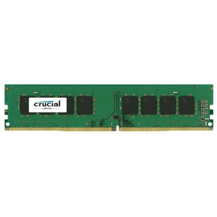 Оперативная память Crucial by Micron DDR4 4GB 2133MHz UDIMM (PC4-17000) CL15 SRx8 1.2V (Retail)