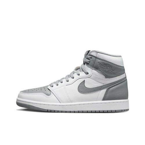 Кроссовки Jordan Air Jordan 1 Retro High OG, размер 42,5 EU, серый, белый кроссовки jordan air jordan 12 retro stealth white cool grey