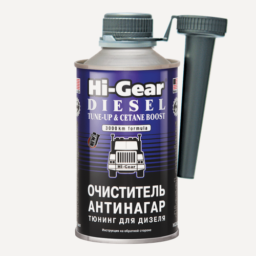 Изображение товара Очиститель-антинагар и тюнинг для дизеля Hi-Gear, 325 мл, HG3436