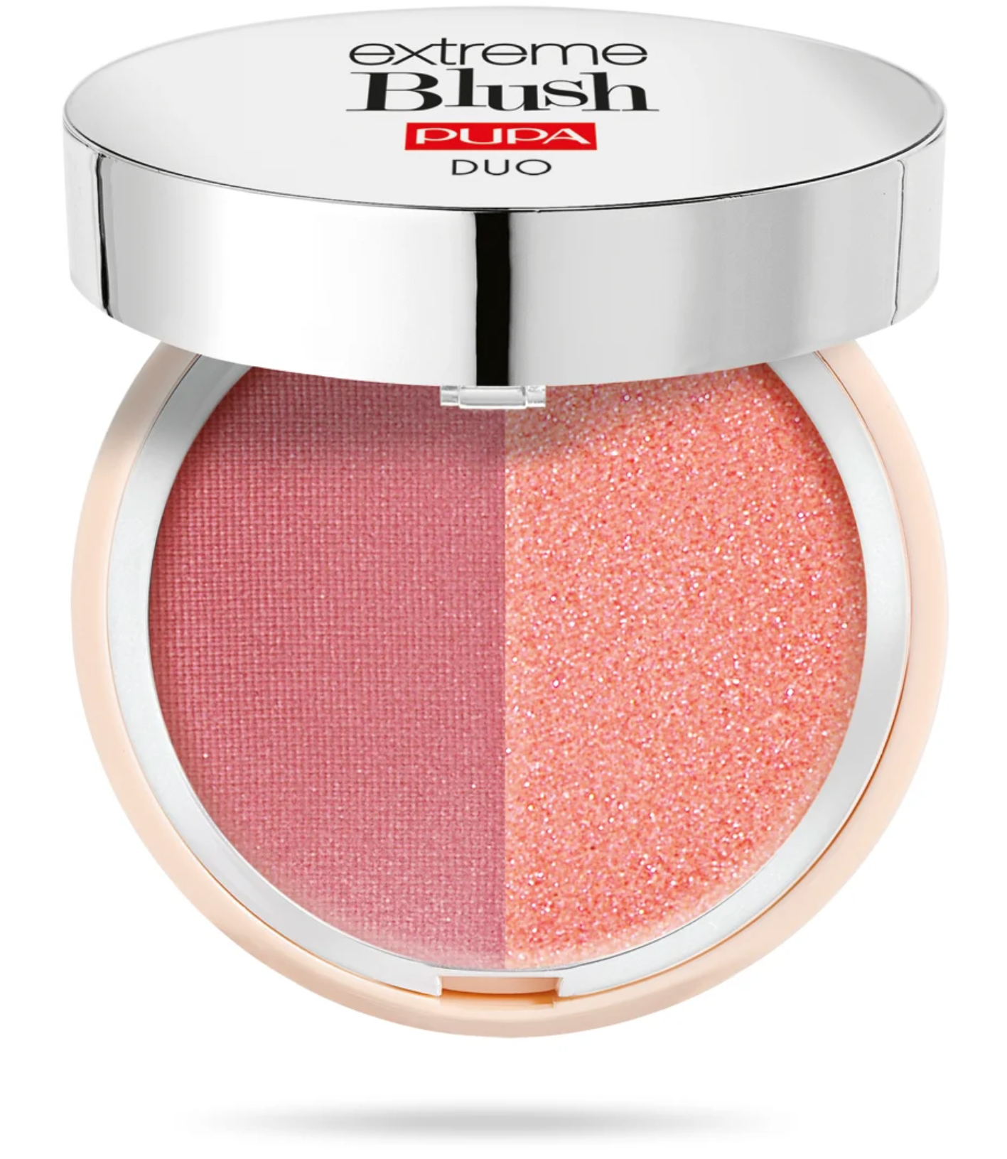 Пупа / Pupa - Румяна для лица Extreme Blush Duo тон 110 Radiant Amarant - Glow Watermelon 4 г