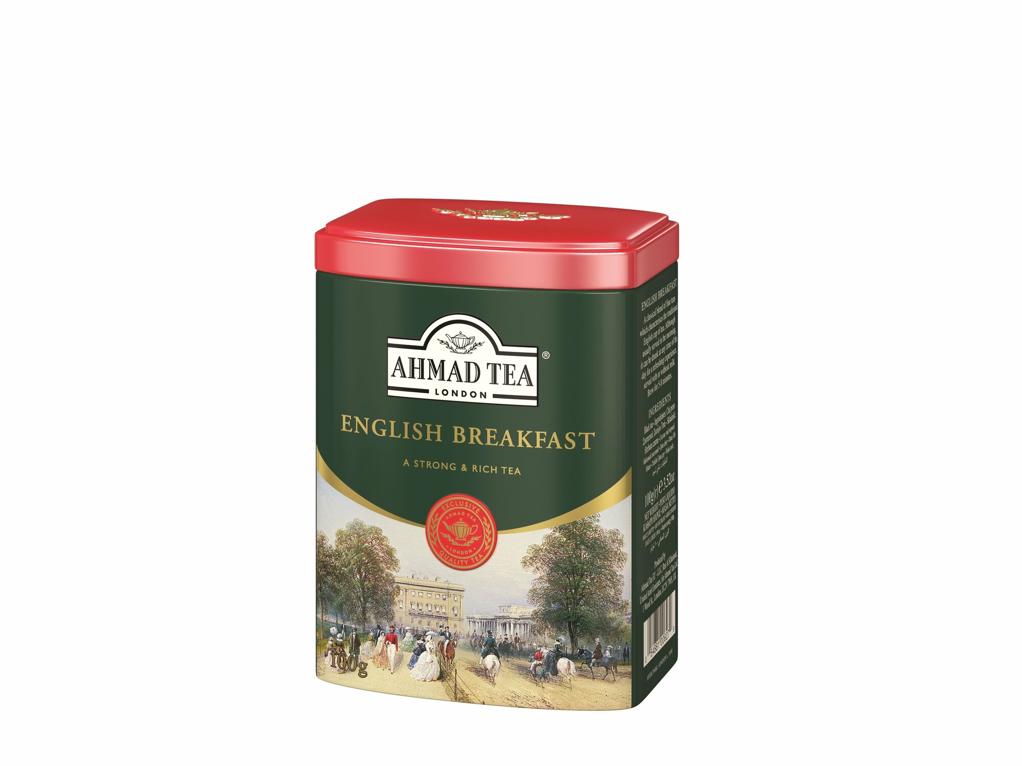 Чай "Ahmad Tea", Чай Английский завтрак, металлическая банка, 100гр - фотография № 11