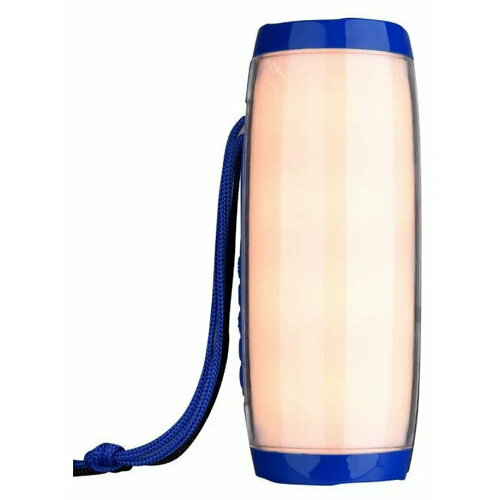 Портативная колонка 157 с подсветкой - Беспроводная колонка колонка с радио Bluetooth колонка колонка с беспроводным подключением aux bluetooth usb microSD 10 Вт Колонка Для смартфона С зарядкой Синяя 165000₽