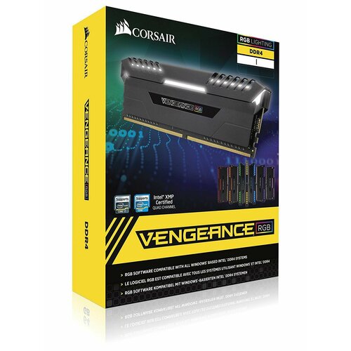 Модуль оперативной памяти Corsair Vengeance RGB DDR4 2x8Gb 3000MHz CMR16GX4M2C3000C15 1400000₽