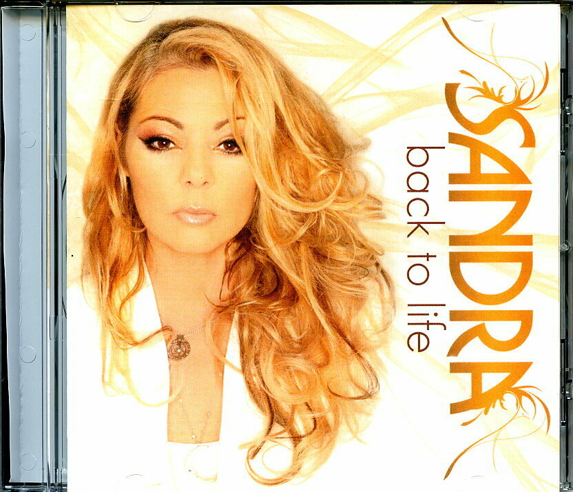 Музыкальный компакт диск SANDRA - Back To Life 2009 г. (производство Россия)